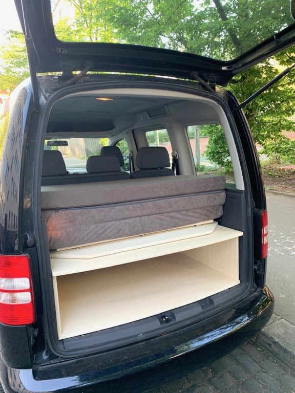 VW Caddy CampingBOX Steelwonder